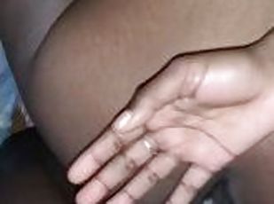 gros-nichons, tricherie, orgasme, femme, amateur, ébène, énorme-bite, ados, ejaculation-interne, black