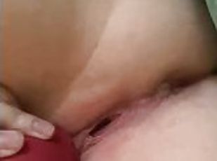 coño-pussy, squirting, amateur, juguete, a-solas