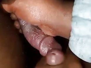 amateur, ejaculation-sur-le-corps, ébène