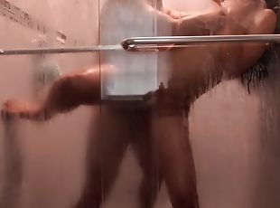 bañando, amateur, latino, follando-fucking, hermana, ducha, morena