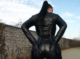 amatør, fetish, latex