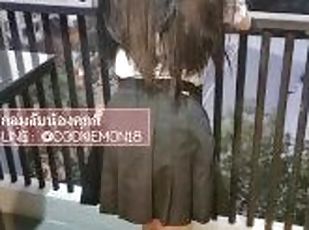 アジアの, 学究, 素人, ローティーン, タイの, かわいい, シャン, 小柄な, プチ