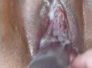 tetas-grandes, cuatro-patas, masturbación, orgasmo, coño-pussy, amateur, juguete, casero, pareja, corrida