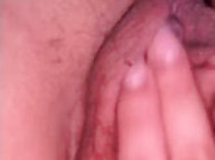 poilue, masturbation, chatte-pussy, amateur, latina, doigtage, point-de-vue, solo, humide, brunette