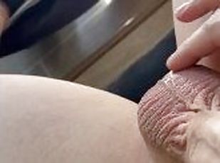 masturbation, vieux, amateur, énorme-bite, jeune-18, plus-agée, solo, boules, rasé, vieux-jeune