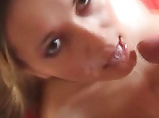 gros-nichons, amateur, babes, fellation, ejaculation-sur-le-corps, sur-le-visage, blonde, naturel, chevauchement, seins