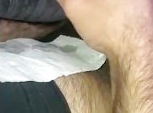 Stroking my dick