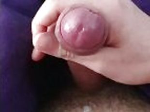 masturbation, orgasme, amateur, ejaculation-sur-le-corps, énorme-bite, branlette, ejaculation, parfait, bite