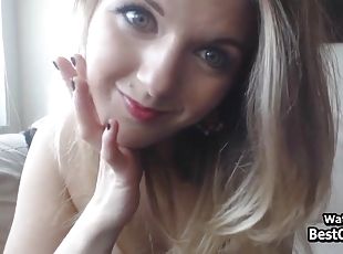 gros-nichons, masturbation, babes, jouet, blonde, naturel, webcam, gode, solo