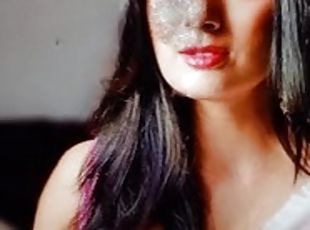 Milky whore Neha Janpandit spit and cum tribute 1