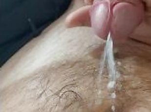 poilue, énorme, masturbation, amateur, ejaculation-sur-le-corps, énorme-bite, point-de-vue, ejaculation, blonde, webcam