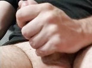 masturbation, amateur, énorme-bite, gay, branlette, solo, bite