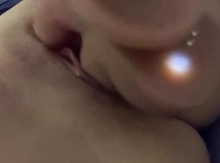 cul, masturbation, orgasme, chatte-pussy, amateur, jouet, gode, solo, humide