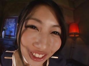 masturbation, hardcore, japonais, branlette, couple, pieds, secousses, femme-habillée-mec-nu, coquine, fétiche