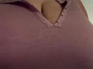 tetas-grandes, amateur, natural, tetas, a-solas