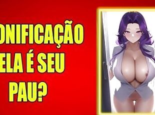 amateur, brasil, anime, fetichista, jefe, morena