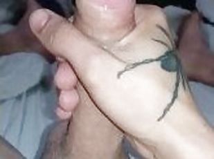 masturbation, amateur, ejaculation-sur-le-corps, gay, branlette, secousses, collège, solo