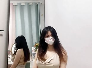 asiatique, gros-nichons, amateur, ados, danse, solo, chinoise