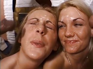 gros-nichons, ejaculation-sur-le-corps, ébène, interracial, compilation, black, sur-le-visage, blonde, méchant, brunette