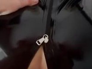 levrette, amateur, énorme-bite, ados, maison, couple, petite-amie, fétiche, latex, petit-ami