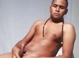 amateur, gay, negra, a-solas