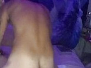 amateur, anal, babes, juguete, marido, prieto, ojete, tatuaje, tetitas