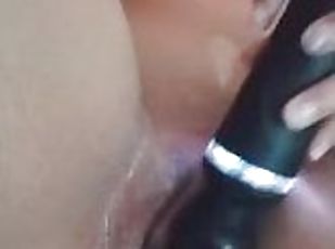 gros-nichons, masturbation, chatte-pussy, amateur, ados, jouet, latina, branlette, solo, rasé