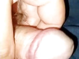 masturbation, amateur, ejaculation-sur-le-corps, ejaculation, ange, solo, bite