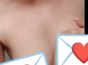 Pretty nails on pretty nipples (Full Vid on OF laylalucis)