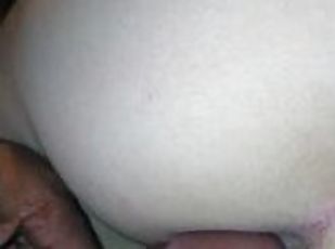 rumpe, amatør, anal, stor-pikk, interracial, tenåring, creampie, ludder, cum, rumpe-butt