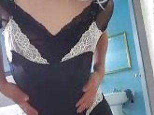 amateur, milf, maman, belle, mère, solo, réalité