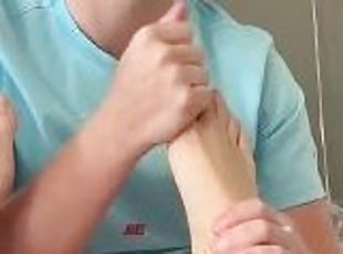 amateur, gay, masaje, pies, gay-joven, chupando, dedos-de-los-pies