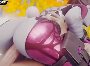 Overwatch 2 Widowmaker Riding Cock Like She Needs It