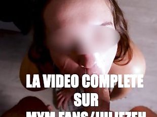 gros-nichons, masturbation, étudiante, fellation, point-de-vue, sur-le-visage, ejaculation, lingerie, belle, seins