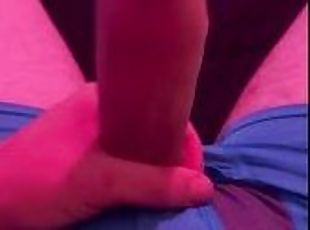 masturbation, amateur, ejaculation-sur-le-corps, énorme-bite, ados, branlette, secousses, point-de-vue, solo, bite