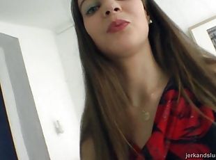 mamada, adolescente, hardcore, paja, trío, doble, primera-persona, traviesa, puta-whore