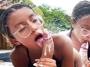 amateur, babes, mamada, polla-enorme, interracial, adolescente, latino, primera-persona, piscina, polla