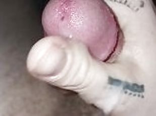 énorme, masturbation, orgasme, amateur, ejaculation-sur-le-corps, ejaculation, solo, bite