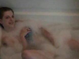 bagno, masturbarsi, fichette, amatoriali, ragazze-giovani, brunette