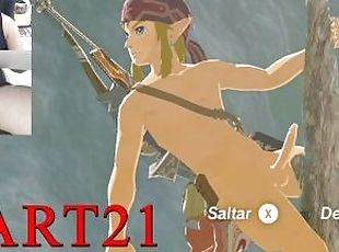 LA LEYENDA DE ZELDA ALIENTO SALVAJE EDICIÓN DESNUDA CÁMARA POLLA GAMEPLAY #21