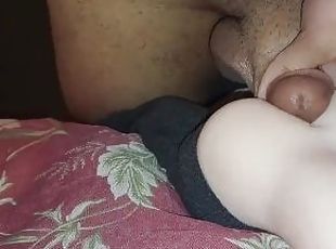 dilettant, anal-sex, babe, immens-glied, junge, schwer, creampie, fantasie, schwester, allein