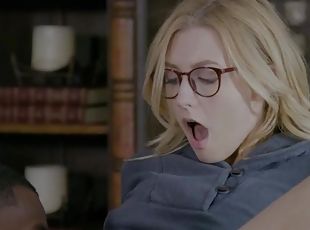 Alexa Grace is a chick with glasses in need of a hardcore shag