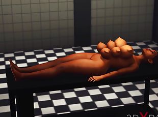 groß-titten, anal-sex, ebenholz, 3d, titten