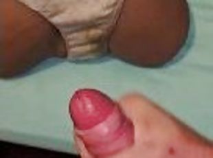 masturbation, orgasme, amateur, ejaculation-sur-le-corps, secousses, sale, culotte, ejaculation, britannique, solo