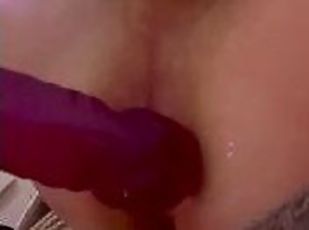 amateur, anal, juguete, gay, follando-fucking, británico, consolador, a-solas, bisexual