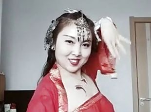 Amateur, asian, milf, dance