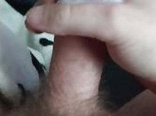 masturbation, amateur, ejaculation-sur-le-corps, gay, branlette, ejaculation, solo, minet, bite