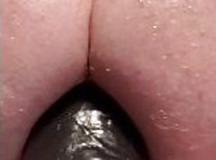 masturbation, amateur, anal, hardcore, salope, point-de-vue, serrée, chevauchement, gode, bout-a-bout