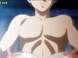 Hot anime girl with big tits