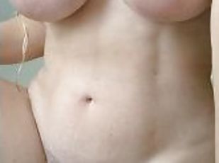 gros-nichons, poilue, orgasme, chatte-pussy, amateur, milf, blonde, naturel, seins, solo